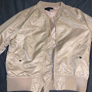 Tan Men’s Nylon Bomber